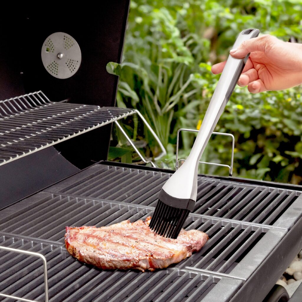 Hillier Stainless Steel BBQ Sauce Brush 5056771096617 2